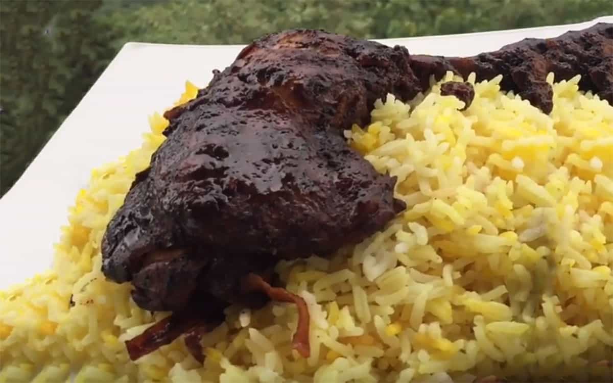 طرز تهیه چلو مرغ با رب ازگیل