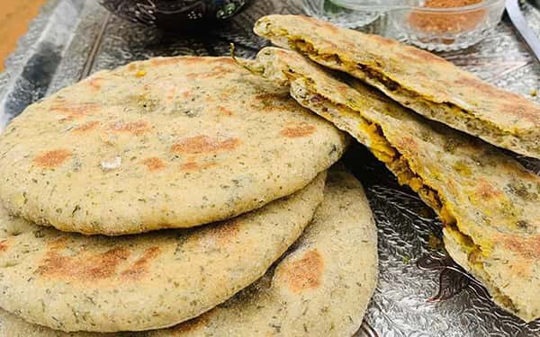 طرز تهیه نان عدس