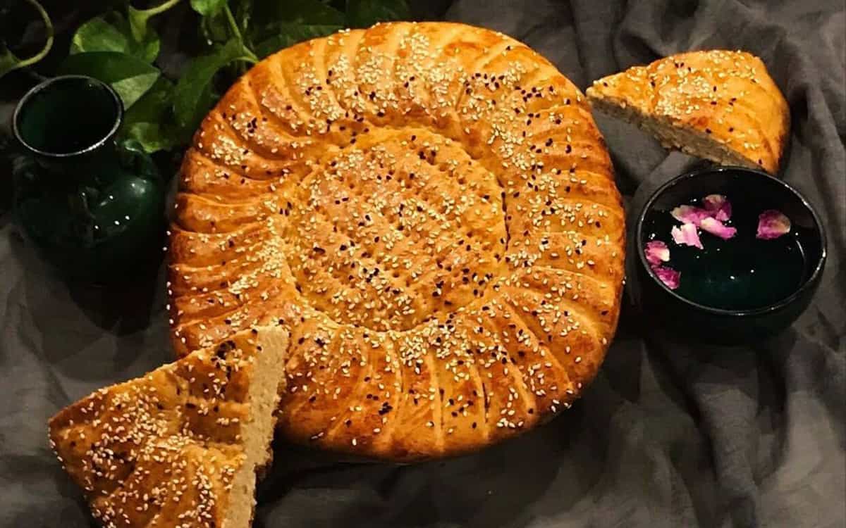 طرز تهیه نان روت