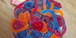 طرز تهیه پاستیل شکری خانگی خوشمزه و سالم با پودر ژله