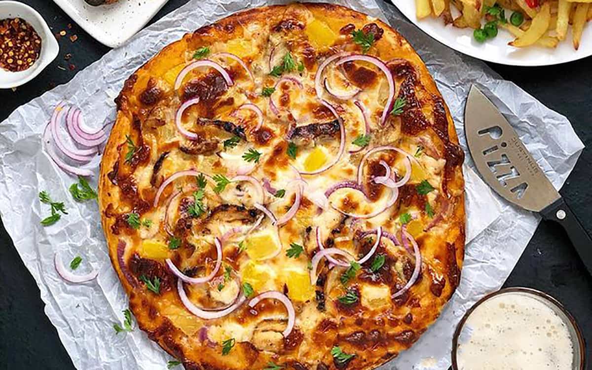 طرز تهیه پیتزا هاوایی