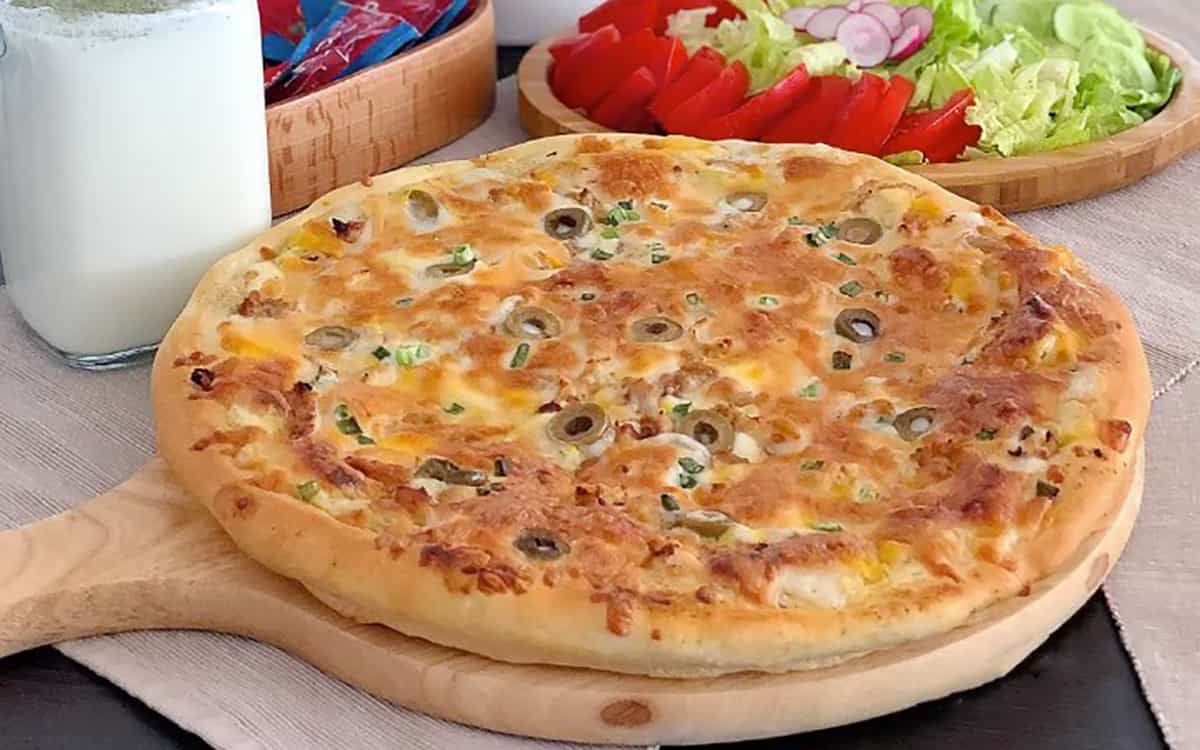 طرز تهیه پیتزا شاورما