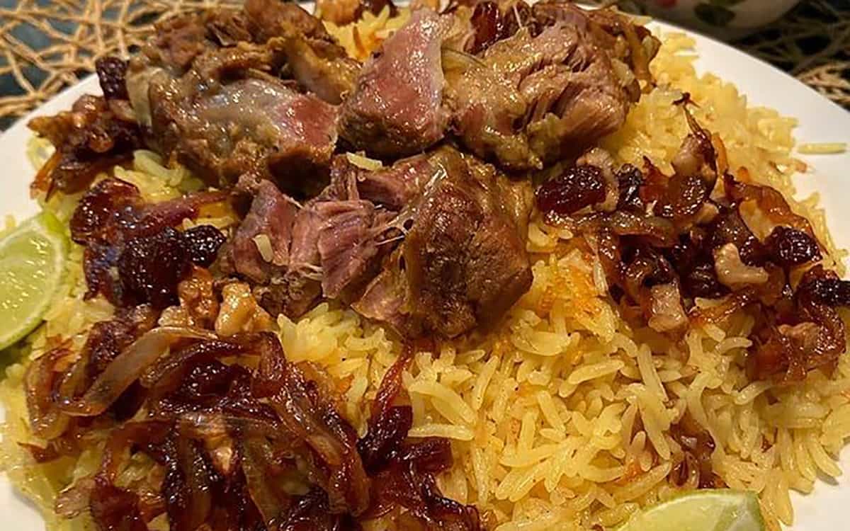 طرز تهیه پلوی بحرینی