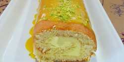 رولت بستنی , طرز تهیه رولت بستنی