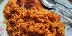 طرز تهیه عدس پلو مشهدی خوشمزه و مخصوص با گوشت مرغ