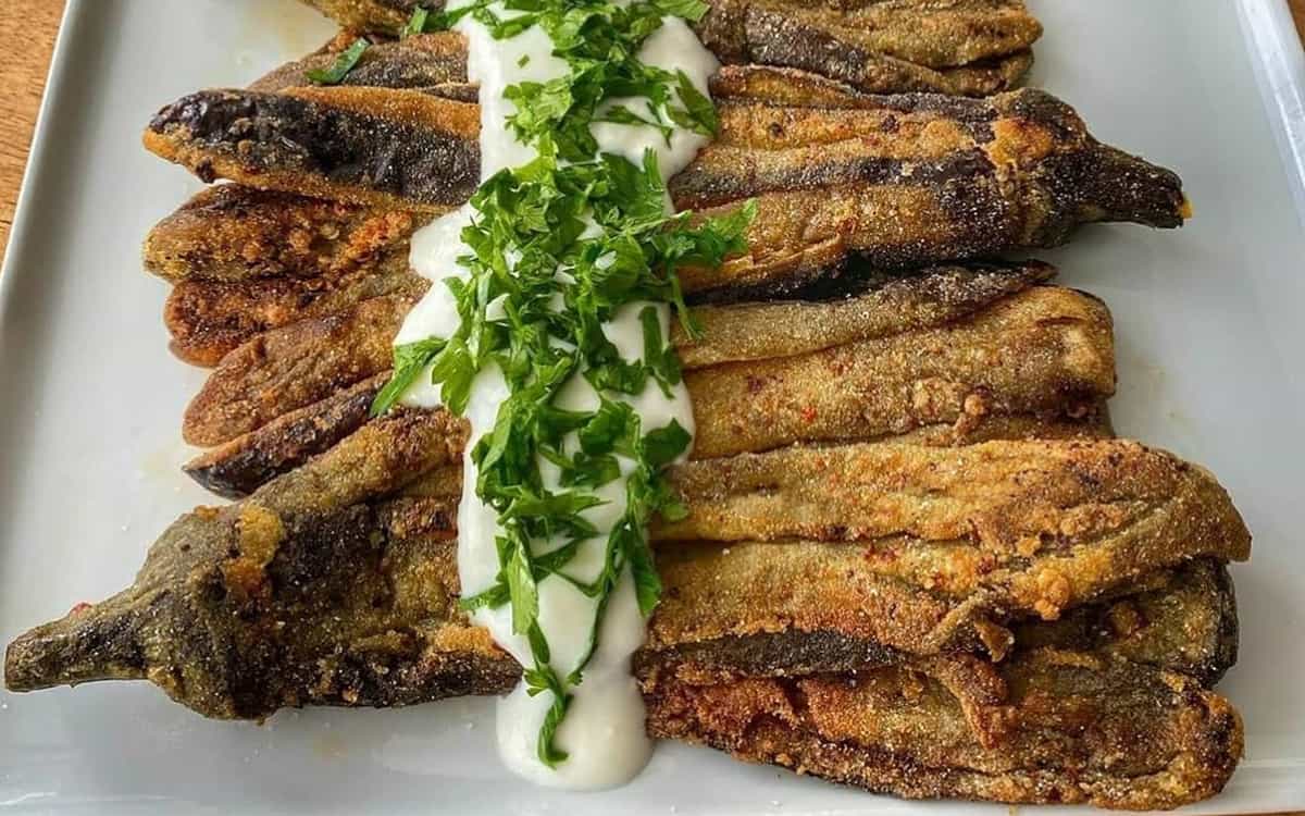 طرز تهیه بادمجان سوخاری