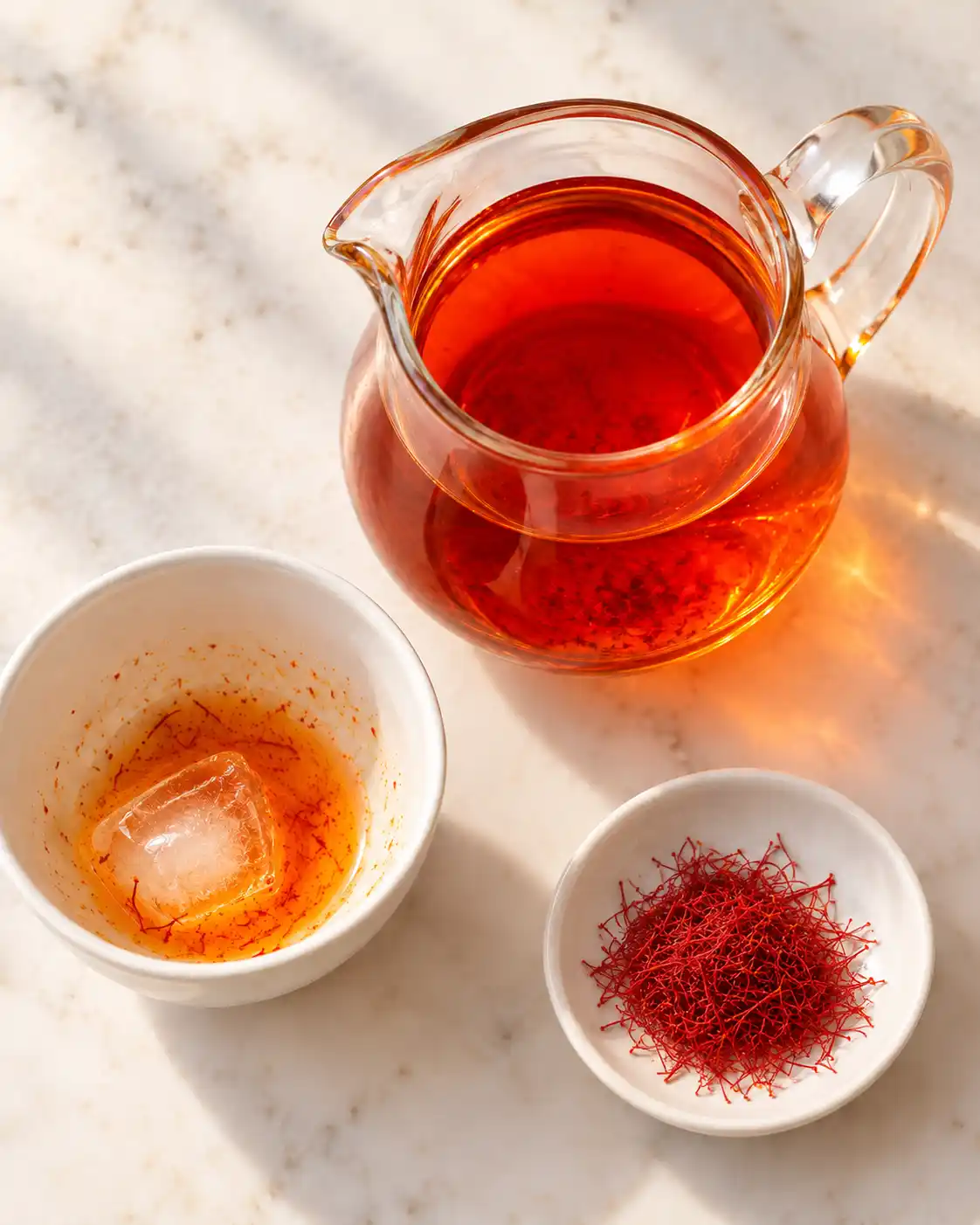 طرز دم کردن زعفران برای رنگ و عطر بیشتر با ۳ روش ساده