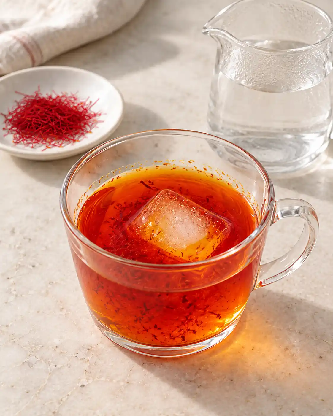 روش صحیح دم کردن زعفران برای برنج، غذا و دسر