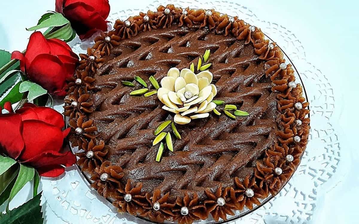طرز تهیه حلوای موکا