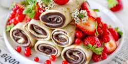 طرز تهیه کرپ نوتلا خوشمزه و مخصوص برای صبحانه و عصرانه