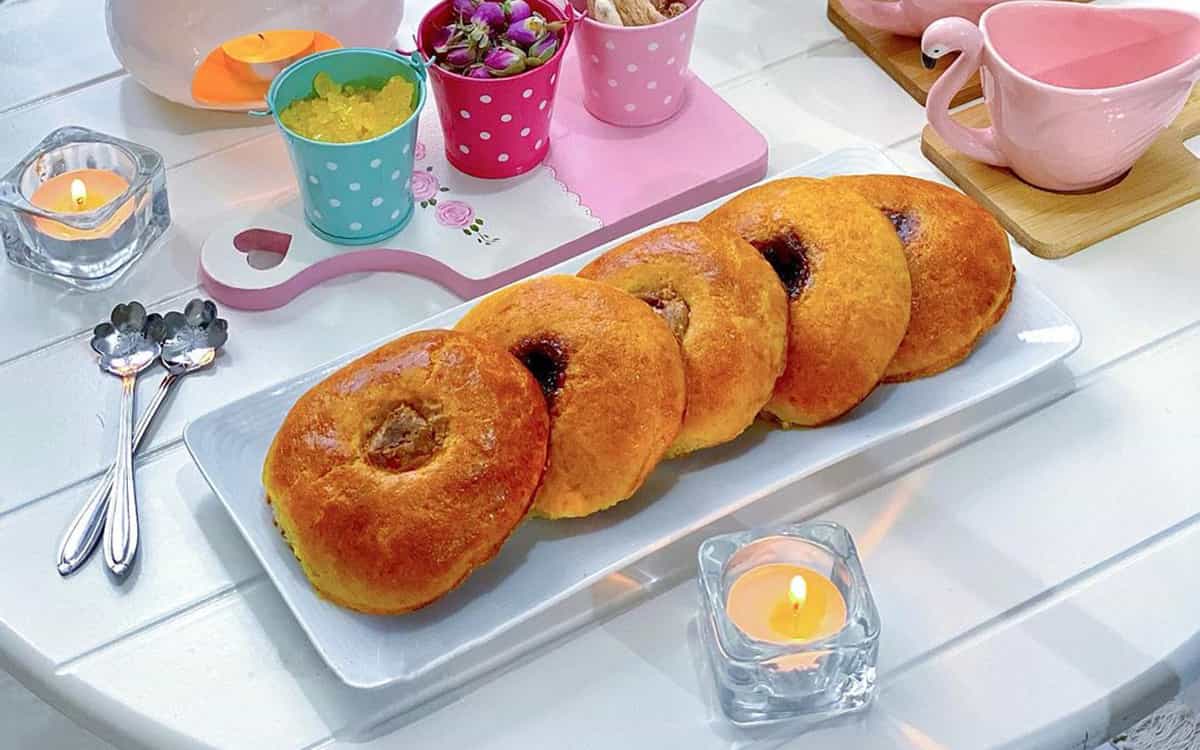 طرز تهیه کلوچه مربایی