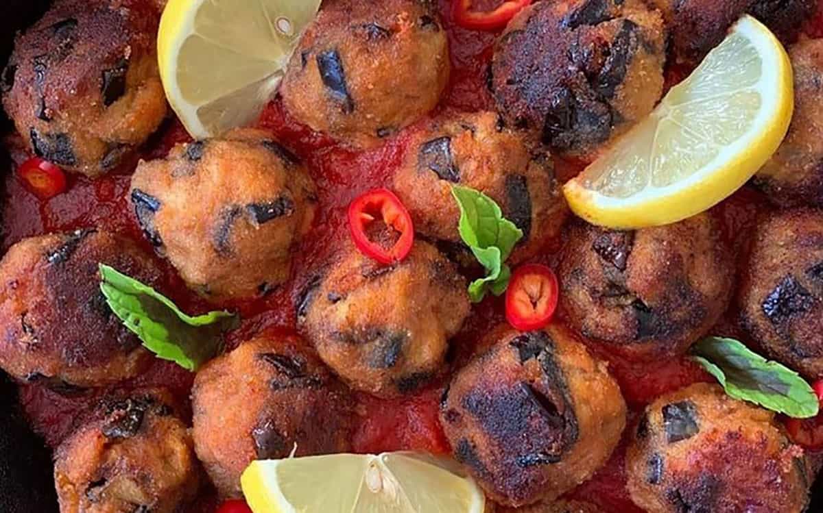 طرز تهیه کوفته بادمجان