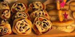 طرز تهیه مینی پیتزا گل خوشمزه یک فینگر فود شیک و لاکچری