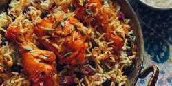 طرز تهیه نثار پلو خوشمزه با مرغ به روش سنتی و نذری دماوندی
