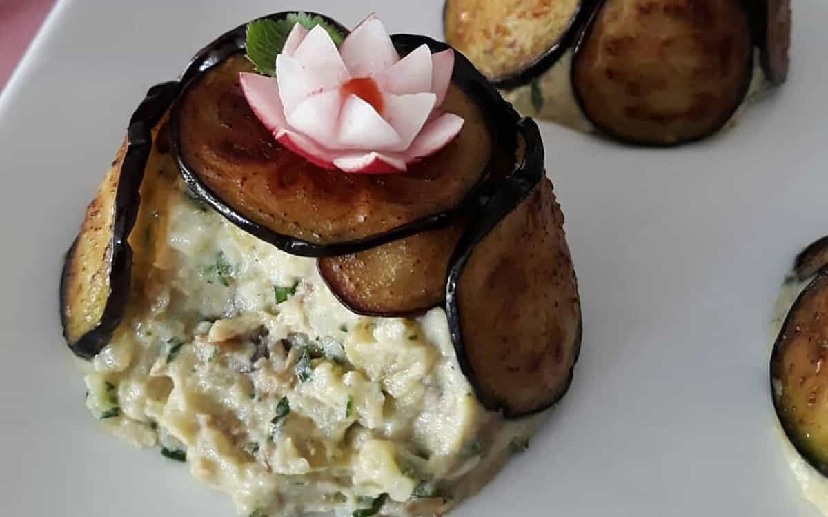 طرز تهیه سالاد بادمجان