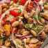 طرز تهیه سالاد لوبیا سفید خوشمزه و رژیمی به روش ترکیه ای