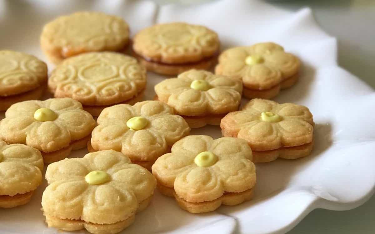 طرز تهیه شیرینی لینزر کوکی