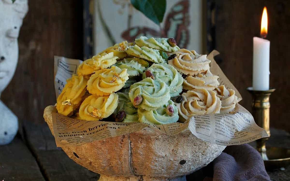 طرز تهیه شیرینی رزت