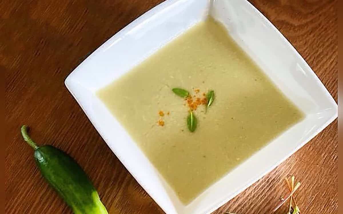 طرز تهیه سوپ خیار