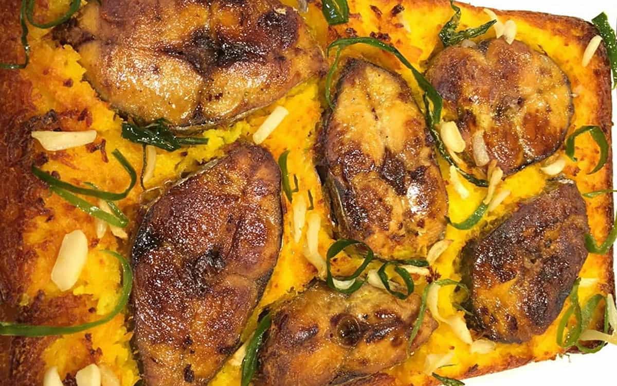 طرز تهیه ته انداز ماهی