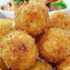 طرز تهیه توپک سیب زمینی خوشمزه و مخصوص با قارچ و پنیر