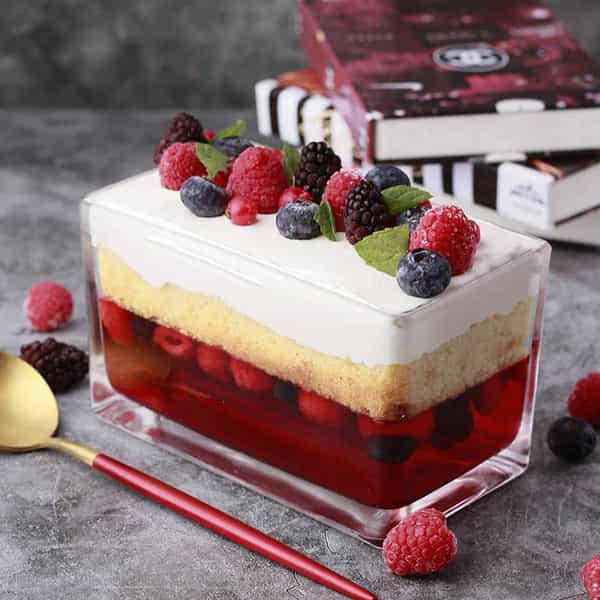 طرز تهیه دسر تمشک