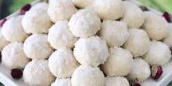 طرز تهیه شیرینی قرابیه نارگیلی خوشمزه و مخصوص تبریزی