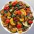 طرز تهیه خوراک سوسیس رژیمی خوشمزه با سبزیجات کم کالری