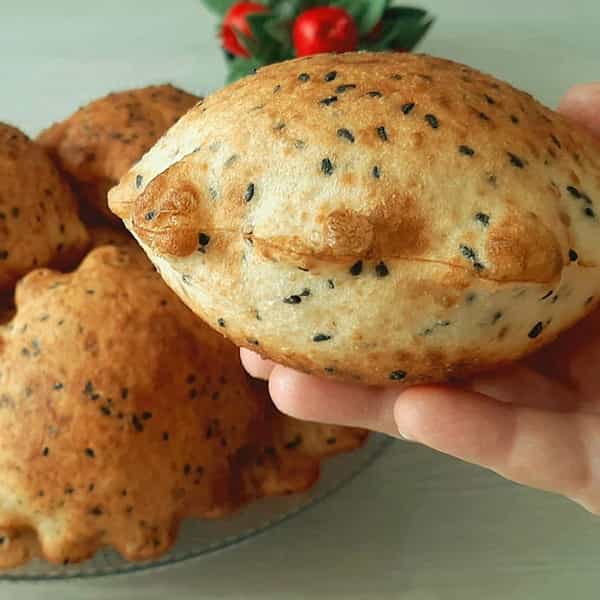 طرز تهیه نان پیشی با سیاه دانه