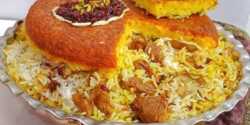 طرز تهیه پلو مخلوط با گوشت تکه ای خوشمزه به روش رستورانی