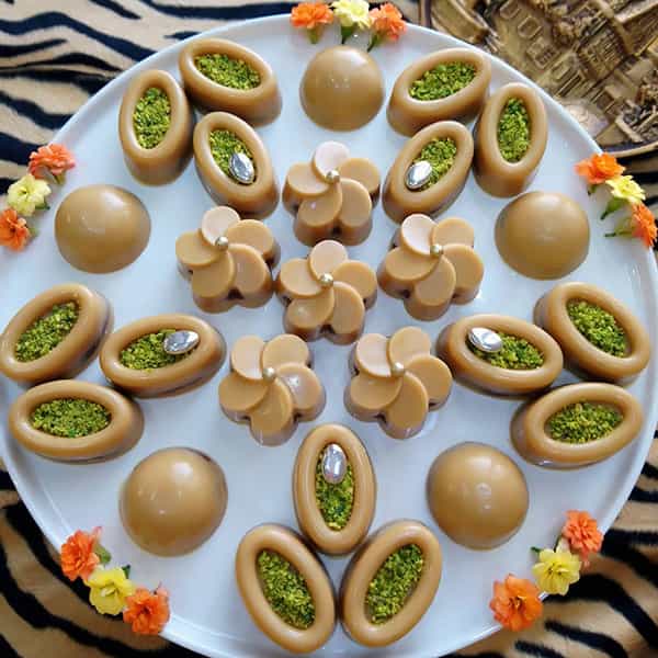 طرز تهیه رنگینک قالبی