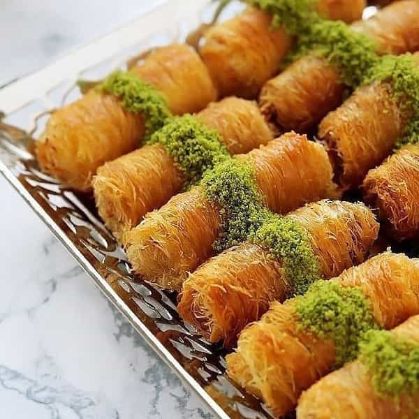 طرز تهیه رول کنافه پنیری