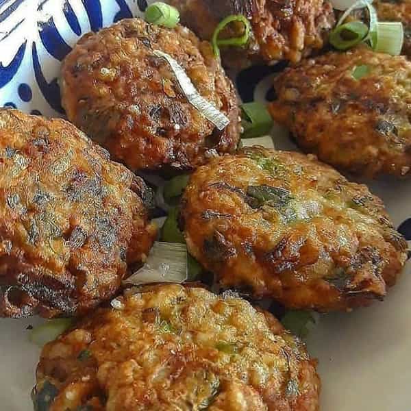 طرز تهیه کتلت برنج و سبزیجات