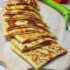 طرز تهیه پنکیک پیتزایی خوشمزه و فوری به روی ترکیه ای