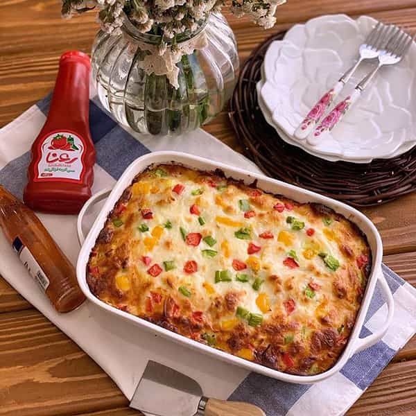طرز تهیه پودینگ سوسیس