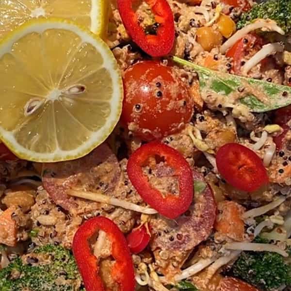 طرز تهیه سالاد پروتئین