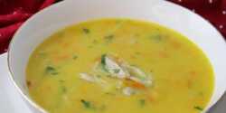 طرز تهیه سوپ مرغ و رشته فرنگی خوشمزه و مخصوص