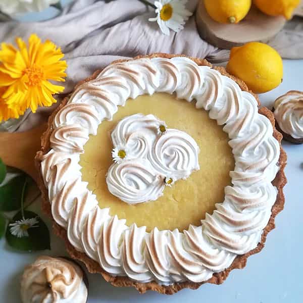 طرز تهیه تارت لیمویی