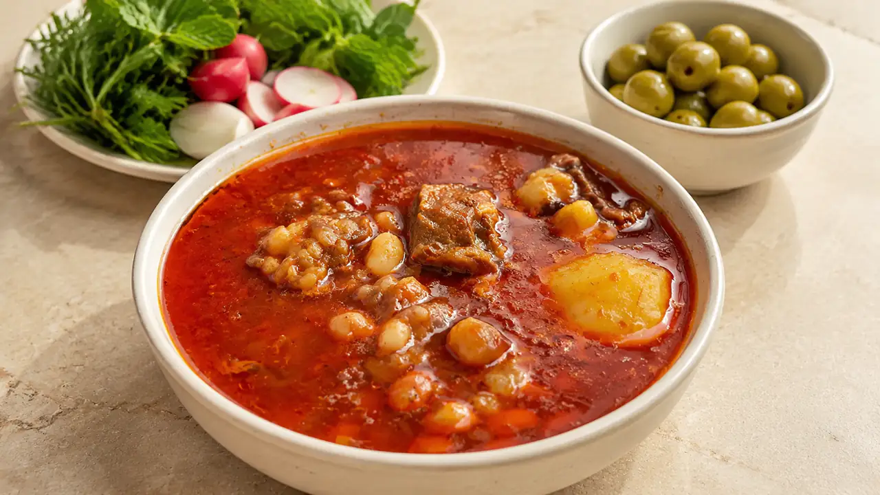 طرز تهیه آبگوشت ساده خانگی