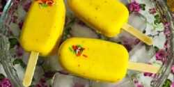 طرز تهیه بستنی کیم زعفرانی خوشمزه و مخصوص به روش خانگی