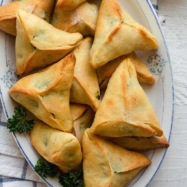 طرز تهیه فطایر اسفناج