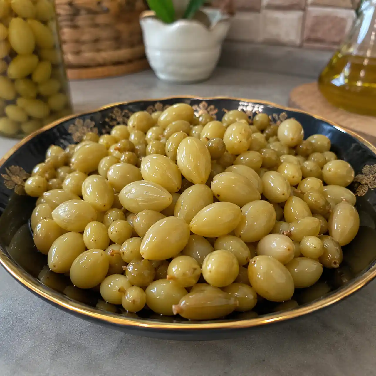 خواص غوره شور طرز تهیه غوره شور چگونه است خانگی انگور شور کپک غوره شور غوره نمکی