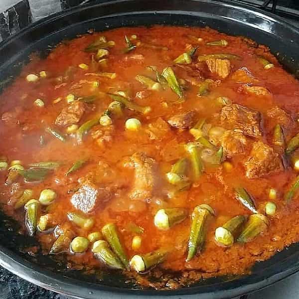 طرز تهیه خورش قورمه بامیه