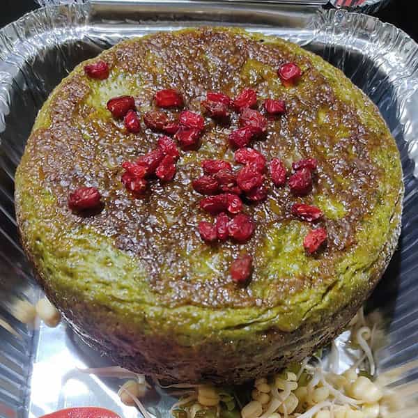 طرز تهیه کوکو سبزی در فر