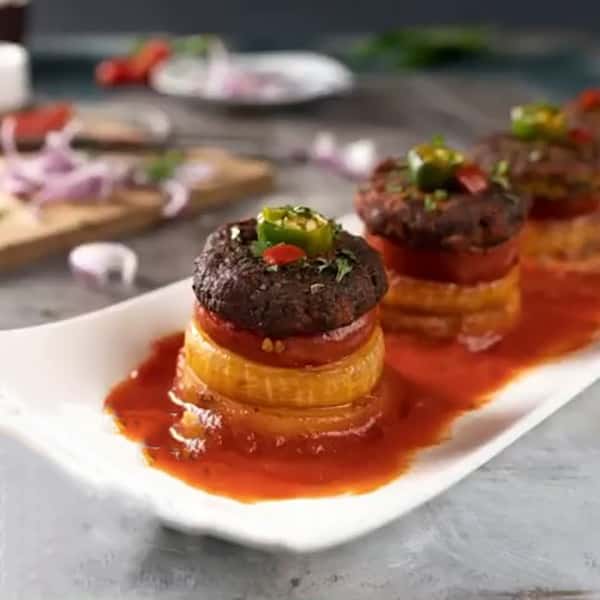 طرز تهیه تاس کباب با گوشت چرخ کرده