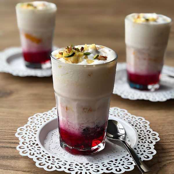 طرز تهیه فالوده هندی