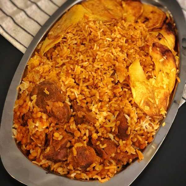 طرز تهیه قیمه قاطی