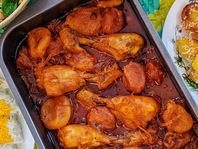 طرز تهیه خورش آلو مسما