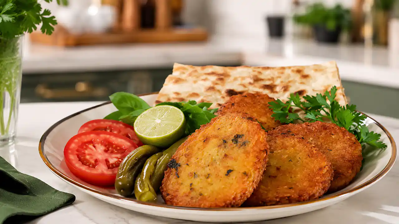 طرز تهیه کوکو سیب زمینی خام