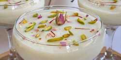 طرز تهیه مهلبیه بهار نارنج دسر خوشمزه و شیک به روش عربی